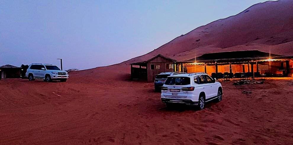 Salalah desert overnight